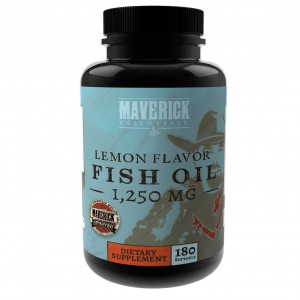 Lemon Flavor Fish Oil 1250mg